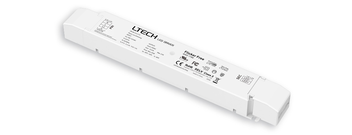 60W 24VDC CV Triac LED Driver LM-60-24-L1T2